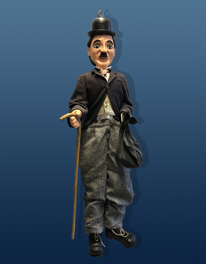 Centre de la Marionnette liégeoise de Saint-Nicolas, Charlie Chaplin  par Tony