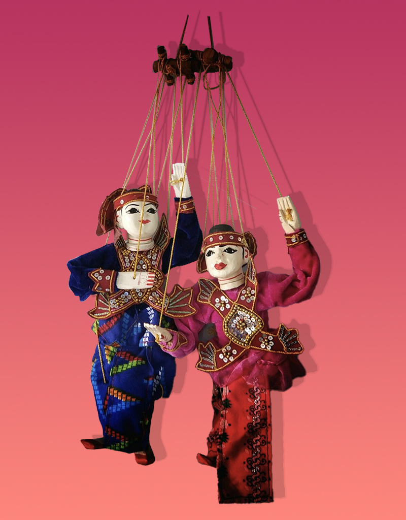 Marionnette à main - Mani - Marionnettes et théâtre
