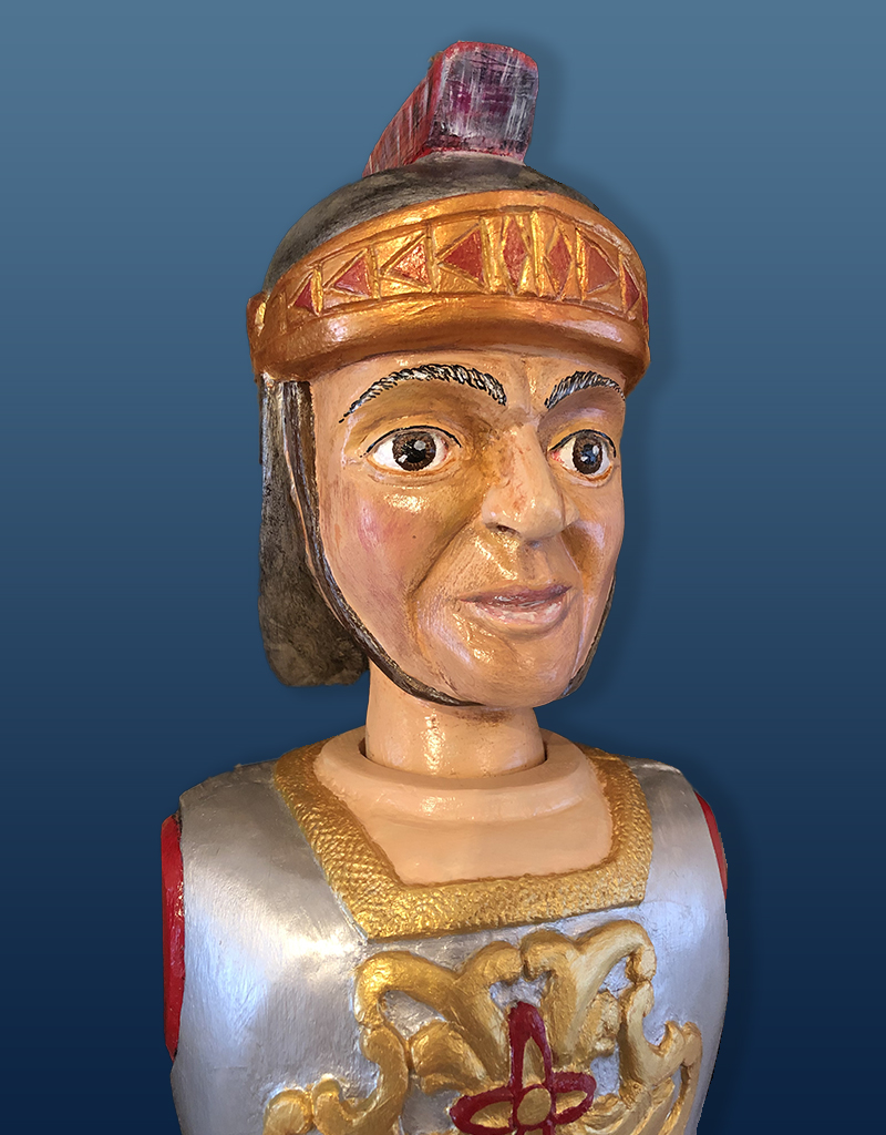 Centre de la Marionnette liégeoise de Saint-Nicolas soldat romain(Michel)