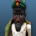 Centre de la marionnette liégeoise de Saint-Nicolas, Gaspard le roi-mage par Henri Centre de la marionnette liégeoise de Saint-Nicolas, Gaspard le roi-mage par Henri